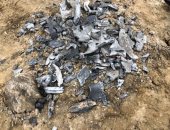 آثار صواريخ إيران على قاعدة عين الأسد الأمريكية