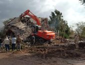 تنفيذ 15 قرار إزالة التعدى على بحيرة مريوط بالإسكندرية ..صور