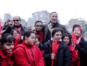 الخطيب يطلق شارة البدء لاختبارات ذوى الهمم لمحاولة عبور المانش