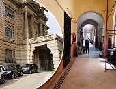 وزير الزراعة يقود حملة نظافة داخل مبنى الوزارة.. "القصير" يعرب عن استيائه لتراكم القمامة ومحاصرة القطط والكلاب لمكتبه.. ويؤكد: "ريحة الوزارة وحشة".. ومهلة أسبوع لإعادة الانضباط بالمقر الرئيسى للوزارة.. صور