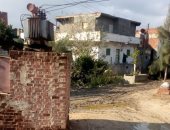 قارئ يستغيث من محول يصدر "شرز كهربائى" بسبب المطر  فى قرية الخوالقة بالبحيرة