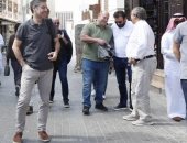 رئيس برشلونة يخوض جولة فى شوارع جدة قبل قمة أتلتيكو مدريد.. فيديو وصور