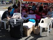 سكان جزيرة بورتوريكو يتركون منازلهم ويعيشون فى مخيمات الإيواء بعد زلزال شديد