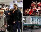 صور.. العالم هذا الصباح.. الحزن والبكاء يخيمان على أهالى ضحايا الطائرة الأوكرانية.. الفلبينيين يخرجون فى موكب دينى لتقبيل تمثال "الناصرى الأسود".. سكان جزيرة بورتوريكو يتركون منازلهم ويعيشون فى مخيمات الإيواء