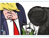 كاريكاتير صحيفة أردنية.. العراق ضحية الحرب الأمريكية الإيرانية