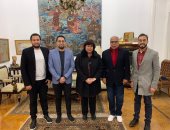 وزيرة الثقافة تلتقى وفد مهرجان الإسكندرية للفيلم القصير