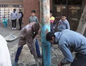 طقس القليوبية.. شدة الرياح تتسبب في سقوط شجرة وعمود كهرباء بطوخ (صور)