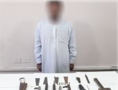الداخلية تضبط مواطنا حول منزله ورشة لتصنيع السلاح بالجيزة