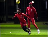 صور.. محمد صلاح يستعد لمبارة توتنهام المقبلة