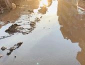 بصور.. شكوى من انتشار الصرف ومياه الأمطار بمدينة بلقاس بحى العزبة الحمراء