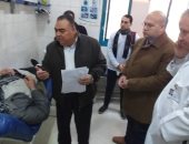 نائب محافظ الجيزة يقرر إنشاء نقطة إسعاف بمستشفى أوسيم 