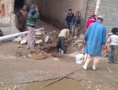 استجابة لـ"سيبها علينا".. محافظ الشرقية يوجه بإصلاح هبوط أرضى فى بلبيس