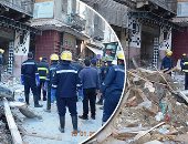 تفاصيل مصرع 5 أشخاص وإصابة آخر فى انهيار عقار على مقهى بالإسكندرية.. الحماية المدنية تستخرج الجثث من تحت الأنقاض.. مصدر أمنى: العقار صدر له قرار هدم ولم ينفذ..والنيابة تستدعى مالك المنزل لسؤاله عن الواقعة