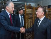 السفير الأمريكى يزور مكتبة الإسكندرية