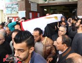 نجوم الفن والإعلام يشيعون جثمان الفنانة الكبيرة ماجدة الصباحى