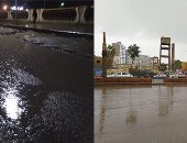 طقس غير مستقر بالمحافظات.. أمطار غزيرة على السواحل الشمالية والدلتا.. محافظة مطروح ترفع حالة الطورائ.. رئيس "صرف الإسكندرية" يتفقد تمركزات فرق الطوارئ لمواجهة النوة.. والأرصاد الموجة ممتدة لـ 48 ساعة..  صور