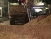 صور .. التصدى لـ 6 عقارات مخالفة والتحفظ على طن أسمنت وسط الإسكندرية