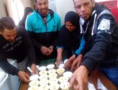 صور.. تدريب سيدات قرية المنيرة بالوادى الجديد على صناعة منتجات الألبان