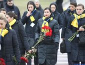 فيديو.. لحظة وصول جثامين ضحايا الطائرة الأوكرانية لمطار بوريسبيل بكييف