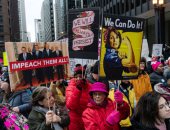 آلاف النساء يتظاهرن فى الولايات المتحدة للتعبير عن أمنياتهن لعام 2020