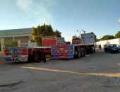 سيبها علينا.. أهالى قرية الحلة بقوص فى قنا يشكون انتظار الشاحنات بالطرق