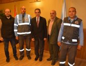 محافظ الغربية يكرم مسعف وسائق لأمانتهم وأوائل الدورة التدريبية الثانية 