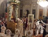 وصول البابا تواضروس الى الإسكندرية لترأس صلاة قداس عيد الغطاس.. فيديو وصور