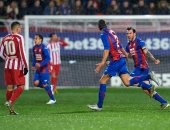 أتلتيكو مدريد يسقط بثنائية أمام إيبار فى الدوري الإسباني.. فيديو