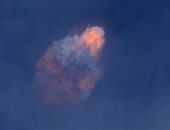 "سبيس إكس" تدمر صاروخا فضائيا لاختبار نظام الطوارئ والحفاظ على رواد الفضاء