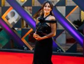 حلا شيحا: سعيدة بالعمل مع تامر حسنى لأنه إنسان بسيط ومتواضع جدا