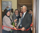 صور.. افتتاح إدارة الوافدين بجامعة الإسكندرية.. وتكريم الدكتورة رشا كمال