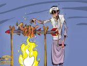 كاريكاتير صحيفة سعودية.. ميليشيا الحوثى الإرهابية تقتل عملية السلام