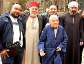 ياسر جلال في صورة جديدة من مسلسله "الفتوة" بالجلباب والعمة