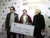 إيمان عبد الرحمن: سعيدة بالفوز بجائزة فاروق حسنى وتساعدنى على التطوير.. فيديو