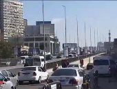 فيديو .. كثافة مرورية متحركة بشارع الهرم اتجاه الجيزة