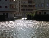 شكوى من غرق شوارع مدينة بلطيم بالمياه فى محافظة كفر الشيخ