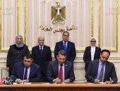 مدبولى يشهد توقيع اتفاقية لتنفيذ خدمات استشارية لمدارس مبادرة "حياة كريمة"