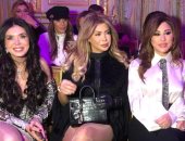 أصالة ونجوى كرم ونوال الزغبى ودينا بأسبوع الموضة فى باريس.. فيديو وصور