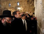الرئيس الفرنسى يزور القدس ويطرد شرطة الاحتلال من أمام كنيسة الصلاحية