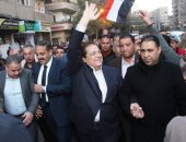 محمد أبو العينين يلتقى أهالى المنيب بالجيزة فى جولة انتخابية (صور)