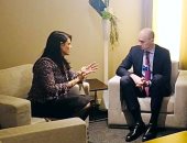 وزيرة التعاون الدولى تبحث مع نائب رئيس الأعمال الجيوسياسية بـ"دافوس" تعميق التعاون 