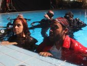 ياسمين رئيس عن مشهد الغرق فى "لص بغداد": من أجمل وأصعب المشاهد