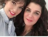 صورة.. نورهان مع غادة عادل فى كواليس "ليالينا"