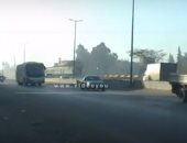 فيديو .. انتظام الحركة المرورية بطريق إسكندرية الزراعى 