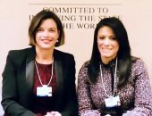 وزيرة التعاون تتفق مع رئيس المركز العالمى للبنية التحتية لزيادة الاستثمار فى مصر 