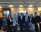 وزير التعليم العالى يبحث زيادة التبادل الطلابى مع المسئولين فى أمريكا