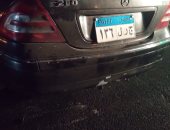 مصرع 4 وإصابة 2 فى تصادم واحتراق سيارتين بطريق صحراوى سوهاج.. صور 