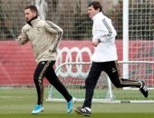 استمرار غياب هازارد عن ريال مدريد فى الديربي.. ويقترب من مواجهة مانشستر سيتي