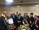 صور.. وزير الرياضة يستقبل بعثة منتخب كرة اليد بعد التتويج ببطولة أفريقيا