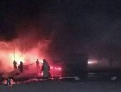 فيديو وصور.. لحظة سقوط طائرة عسكرية فى الجزائر.. وتبون يعزى أسرتى الطيارين